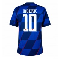 Fotbalové Dres Chorvatsko Luka Modric #10 Venkovní ME 2024 Krátký Rukáv
